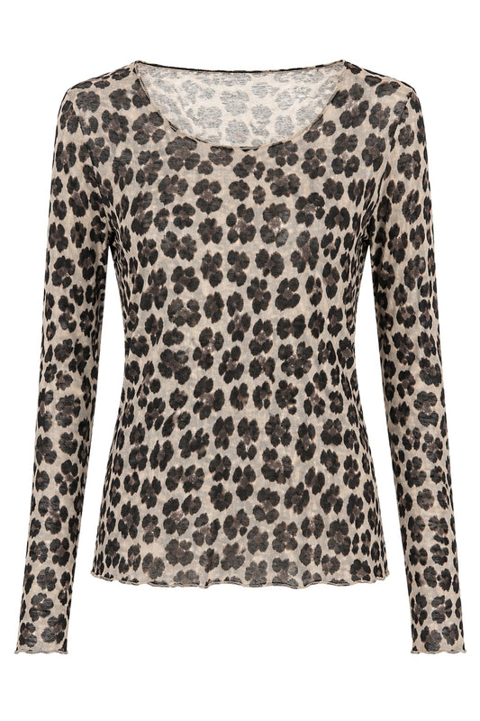 Longsleeve "Leo" beige, Gr. 34-40