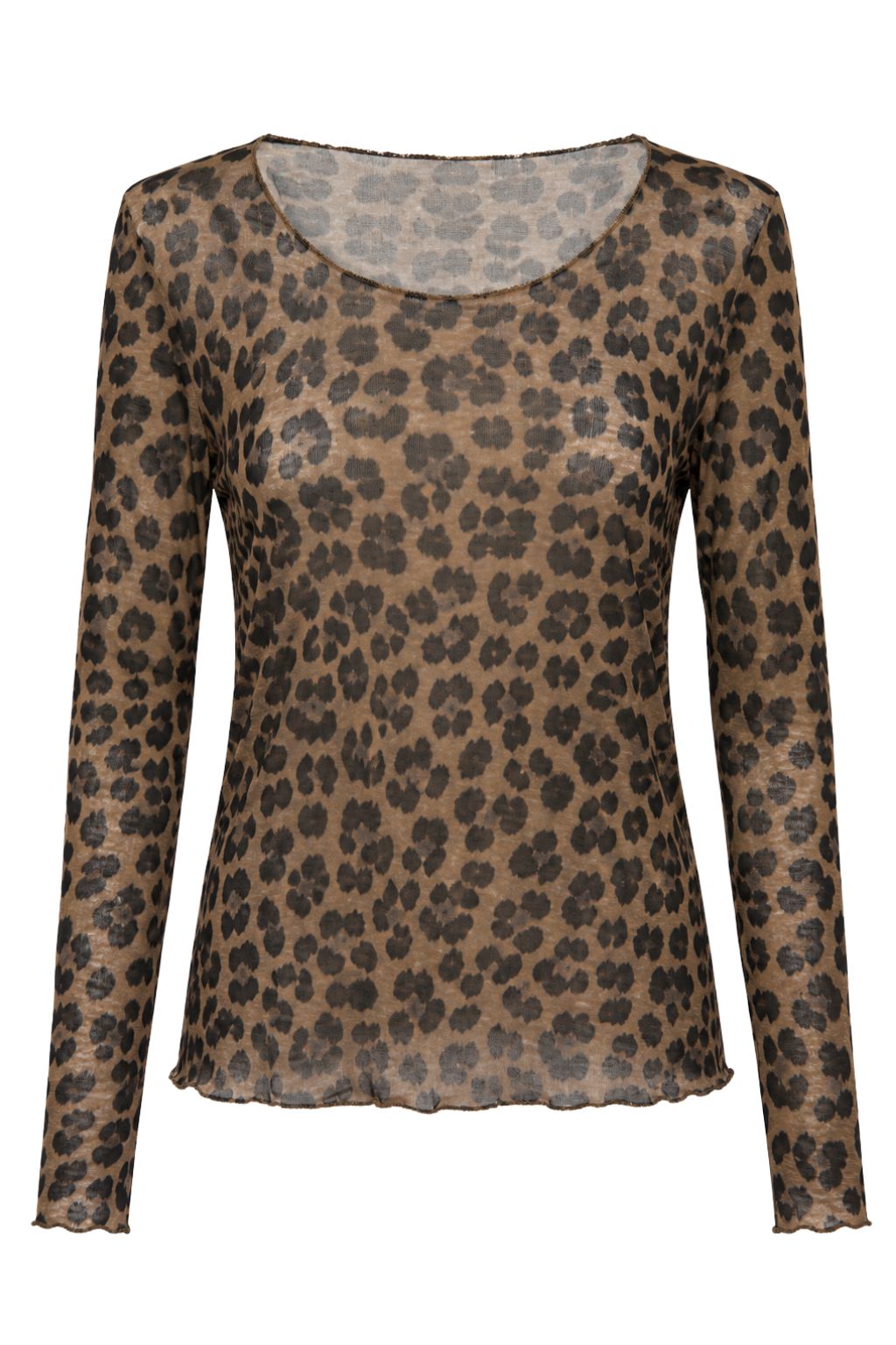 Longsleeve "Leo" braun, Gr. 34-40