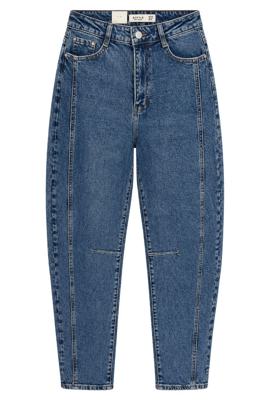 Barrel-Jeans "Luna" Blue Denim, Gr. 34-42