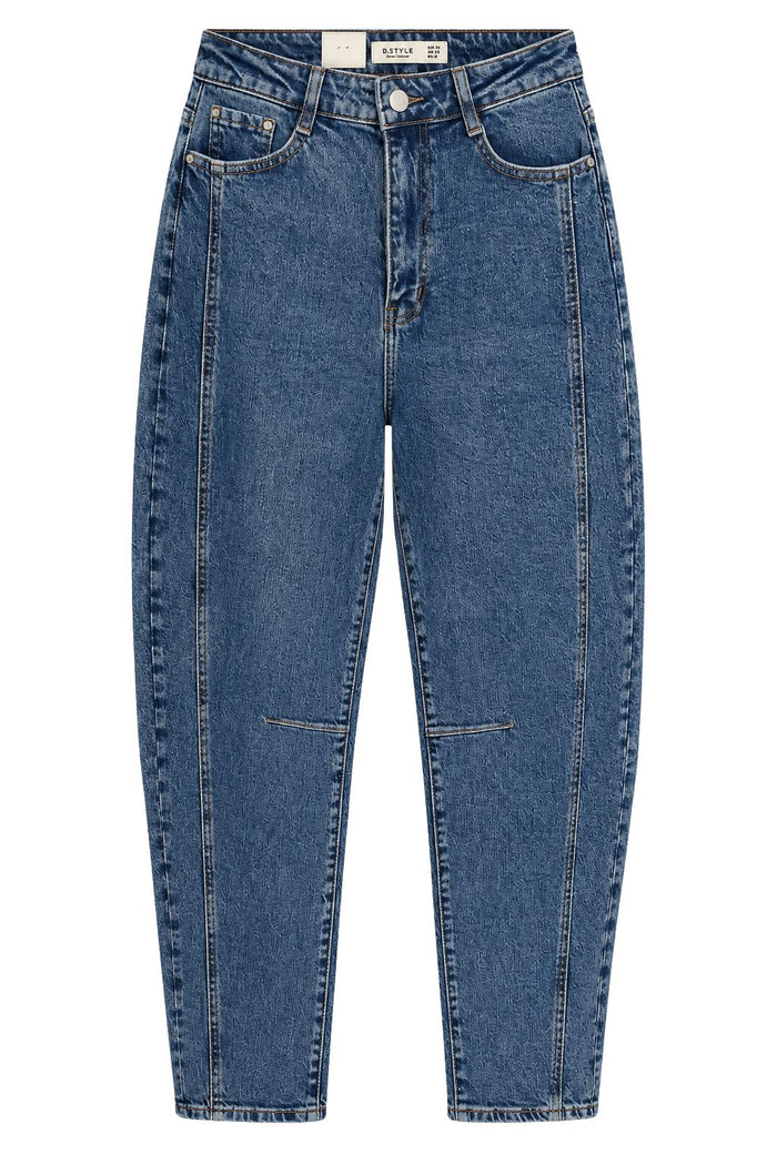 Barrel-Jeans "Luna" Blue Denim, Gr. 34-42