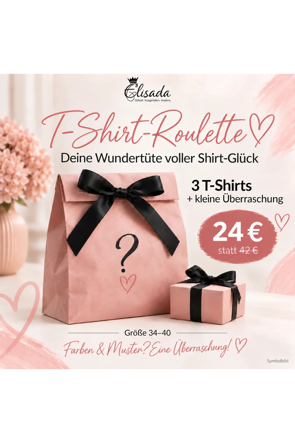Wundertüte "T-Shirt-Roulette" 24 €