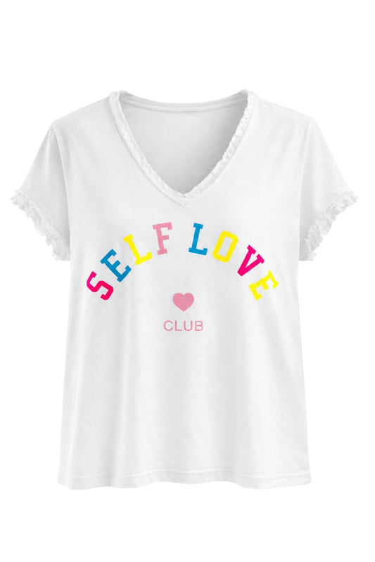 T-Shirt „Self Love Club“, Gr. 36-42
