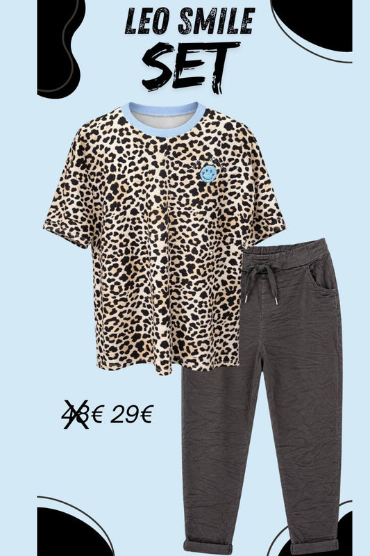 Leo Smile Set hellblau