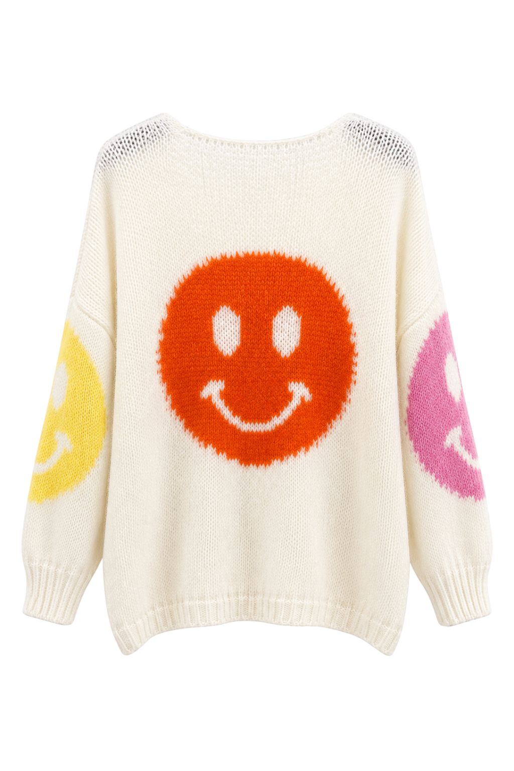 Strickpullover "Happy Vibes", Gr. 36-44
