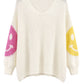 Strickpullover "Happy Vibes", Gr. 36-44