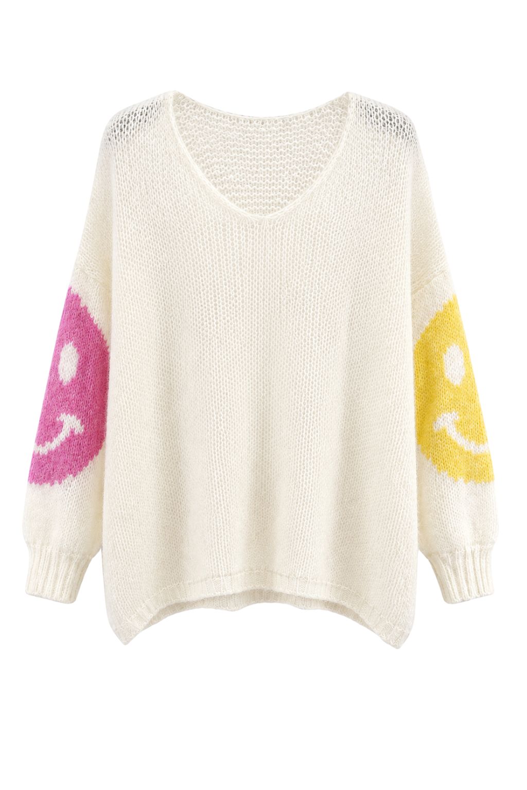 Strickpullover "Happy Vibes", Gr. 36-44