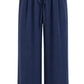 Sommerhose marineblau, Gr. 36-44
