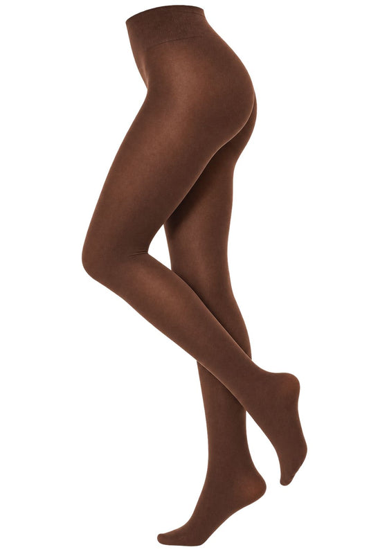 Strumpfhose Bella braun, Gr. 34-42