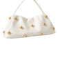 Goldperlen Tasche elfenbein