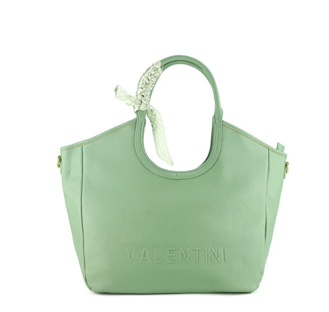 Handtasche mit Tuch mint