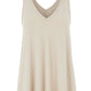 Sommertop beige, Gr. 36-42