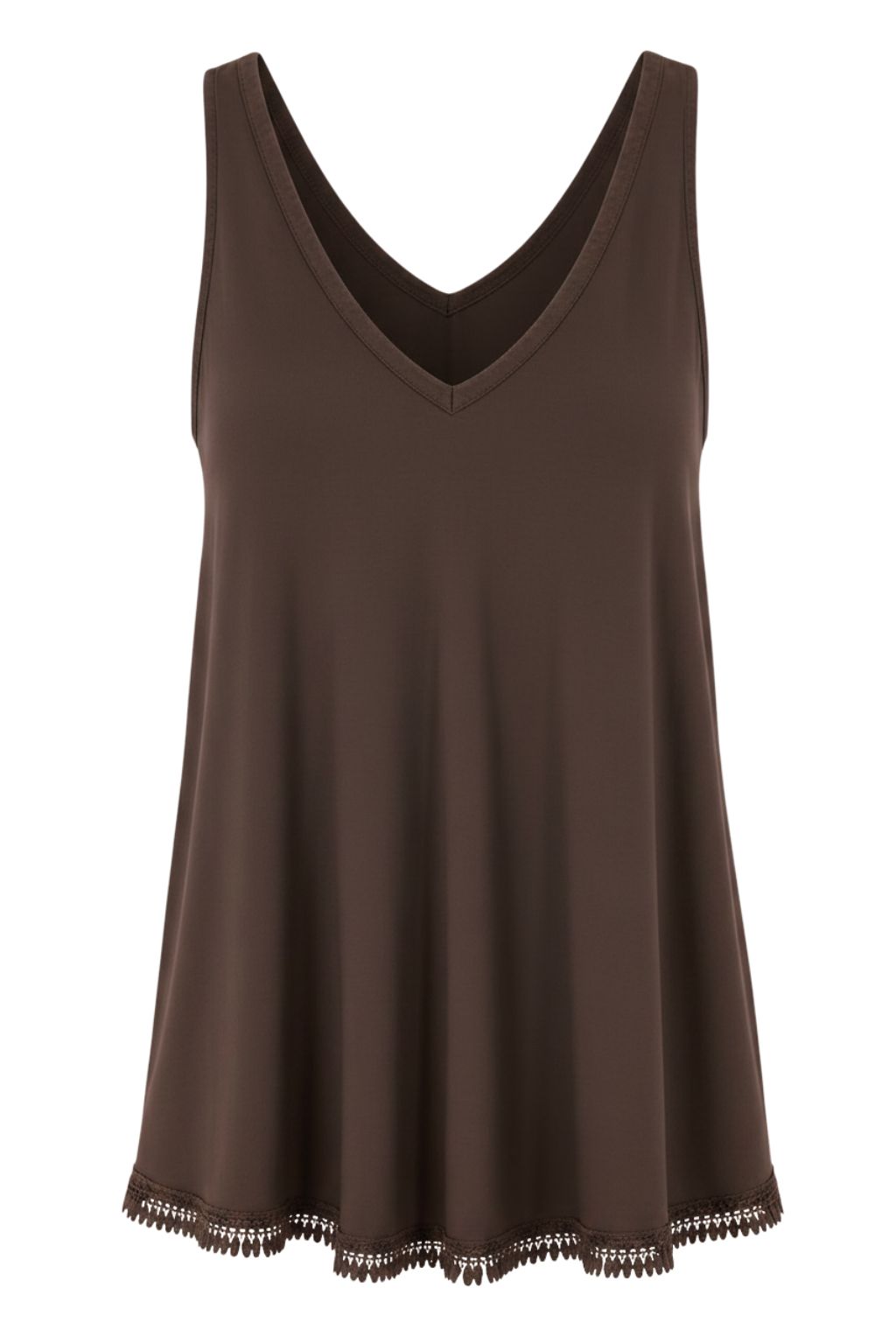 Sommertop braun, Gr. 36-42