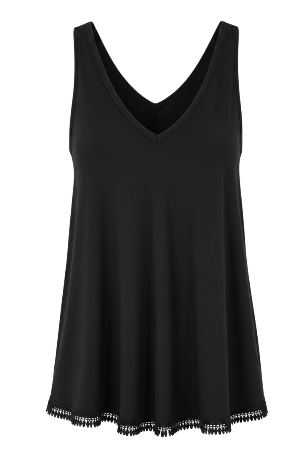 Sommertop schwarz, Gr. 36-42