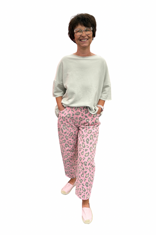 Leo Balloon Jeans rosa, Gr. 38-42