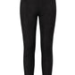 Veloursleder-Look Leggins schwarz, Gr. 36-42