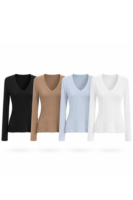 Longsleeve leicht Transparentes ,  Gr. 34-40