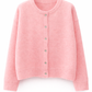 Cozy Basic Cardigan rosa, Gr. 36-42