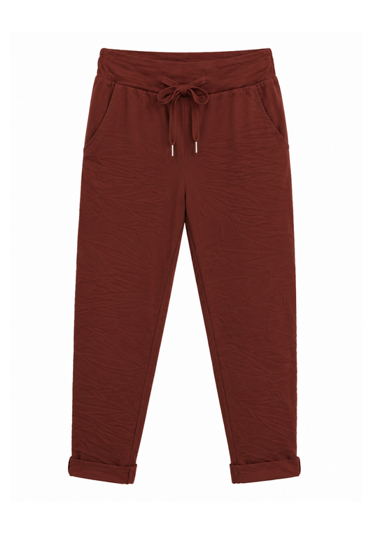 Joggpants „Comfy Days“ bordeaux, Gr. 36-42