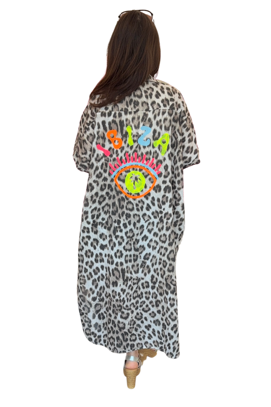 Hemdblusenkleid „Ibiza Eye“, Gr. 38-44