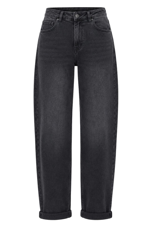 Balloon Jeans "Mila" Washed Black, Gr. 34-42