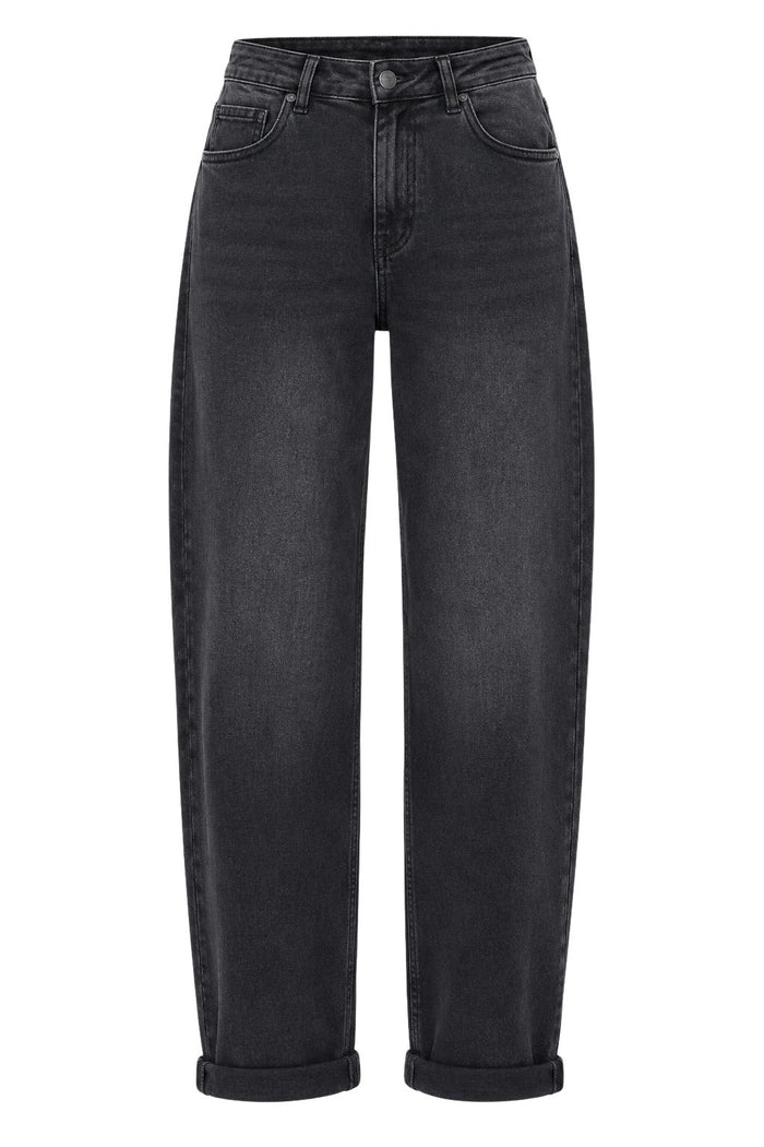 Balloon Jeans "Mila" Washed Black, Gr. 34-42