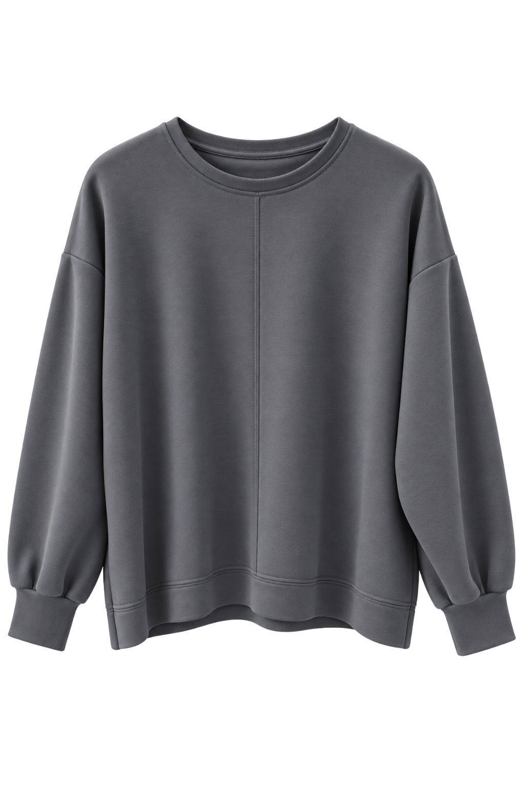 Buttersoft Pullover grau, Gr. 36-44