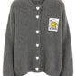 Cardigan "Heart and Happy" grau, Gr. 36-42