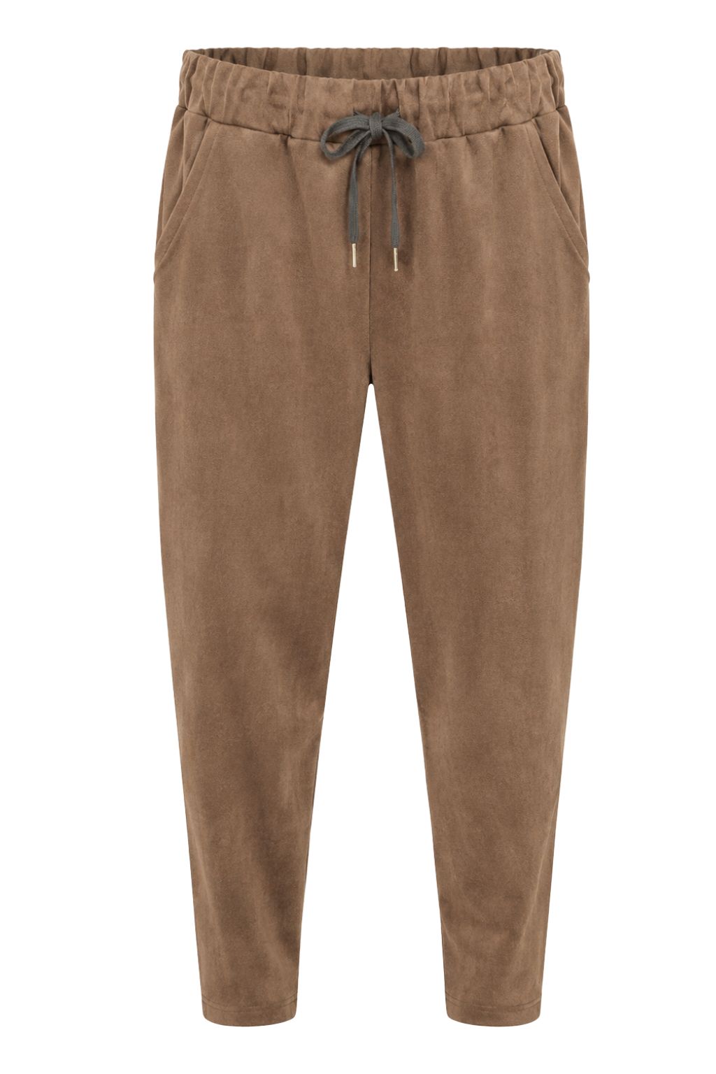 Joggpants "Soft Velour" schokobraun, Gr. 36-42