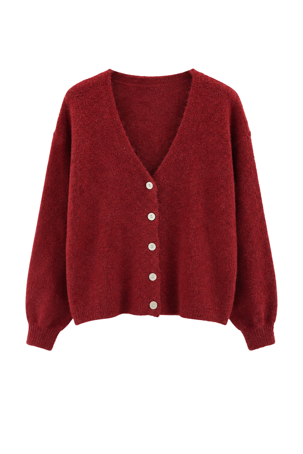 Cozy Love Cardigan bordeaux, Gr. 36-42