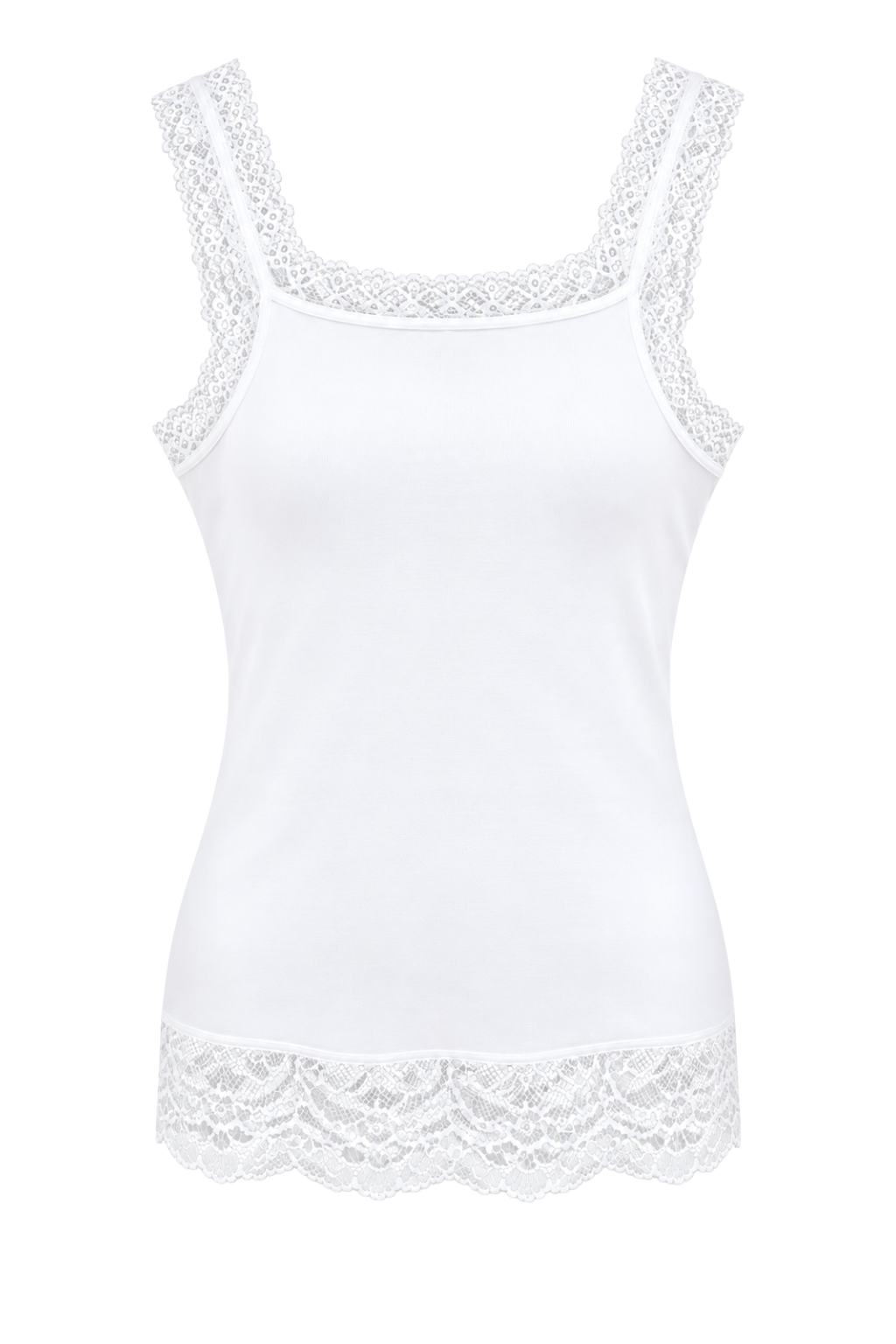 Lace Essential Top weiß, Gr. 36-42