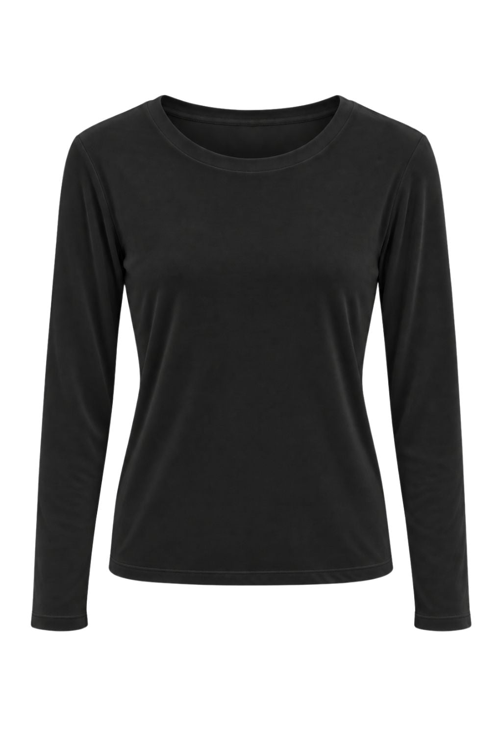 Soft Nicki Longsleeve schwarz, Gr. 36-42