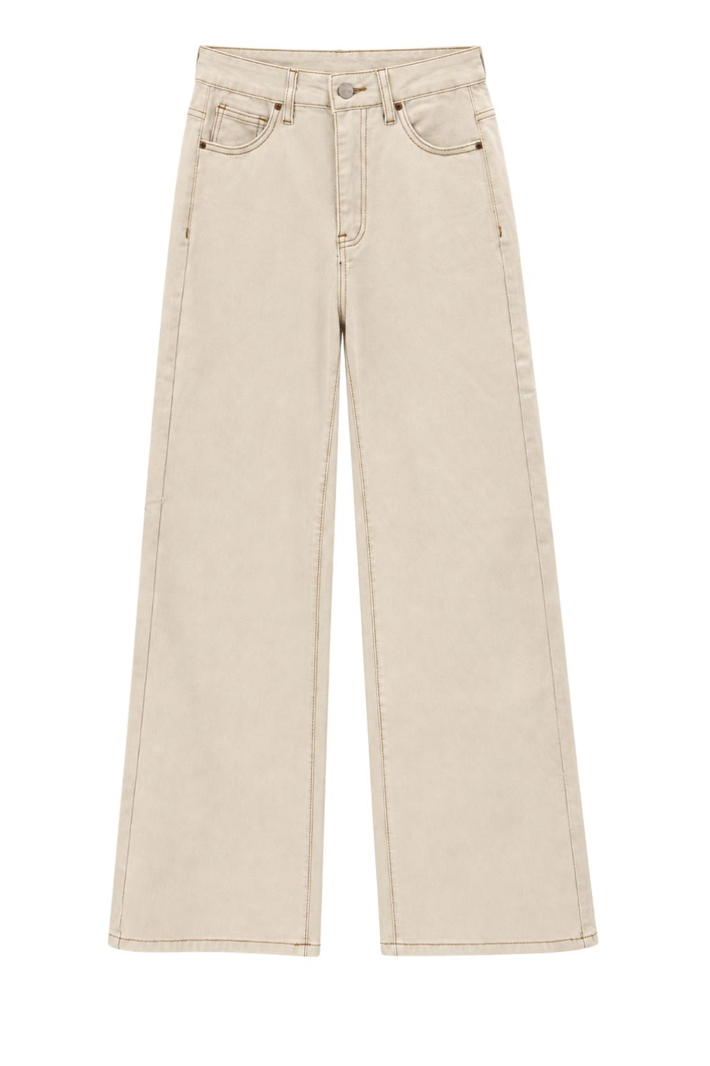 Dad Fit Jeans creme, Gr. 34-42