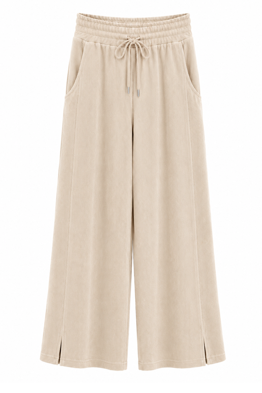 Babycord Palazzohose "Cord Love" beige, Gr. 36-42