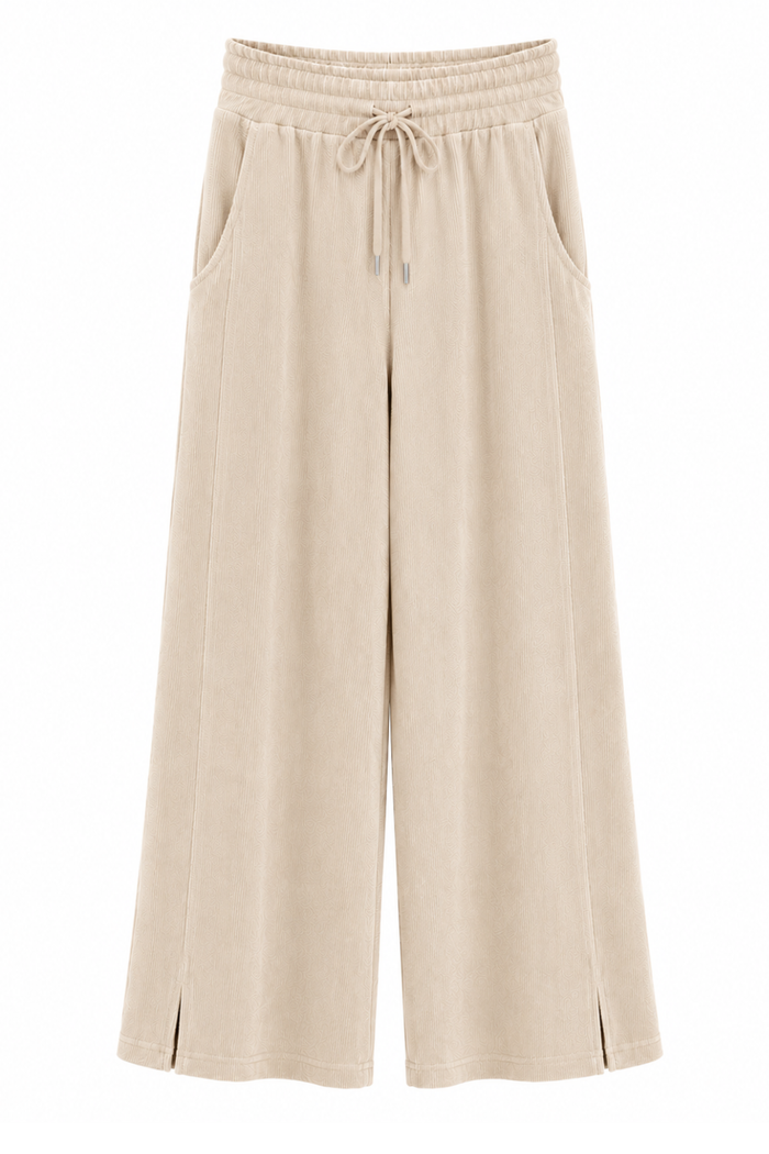 Babycord Palazzohose "Cord Love" beige, Gr. 36-42