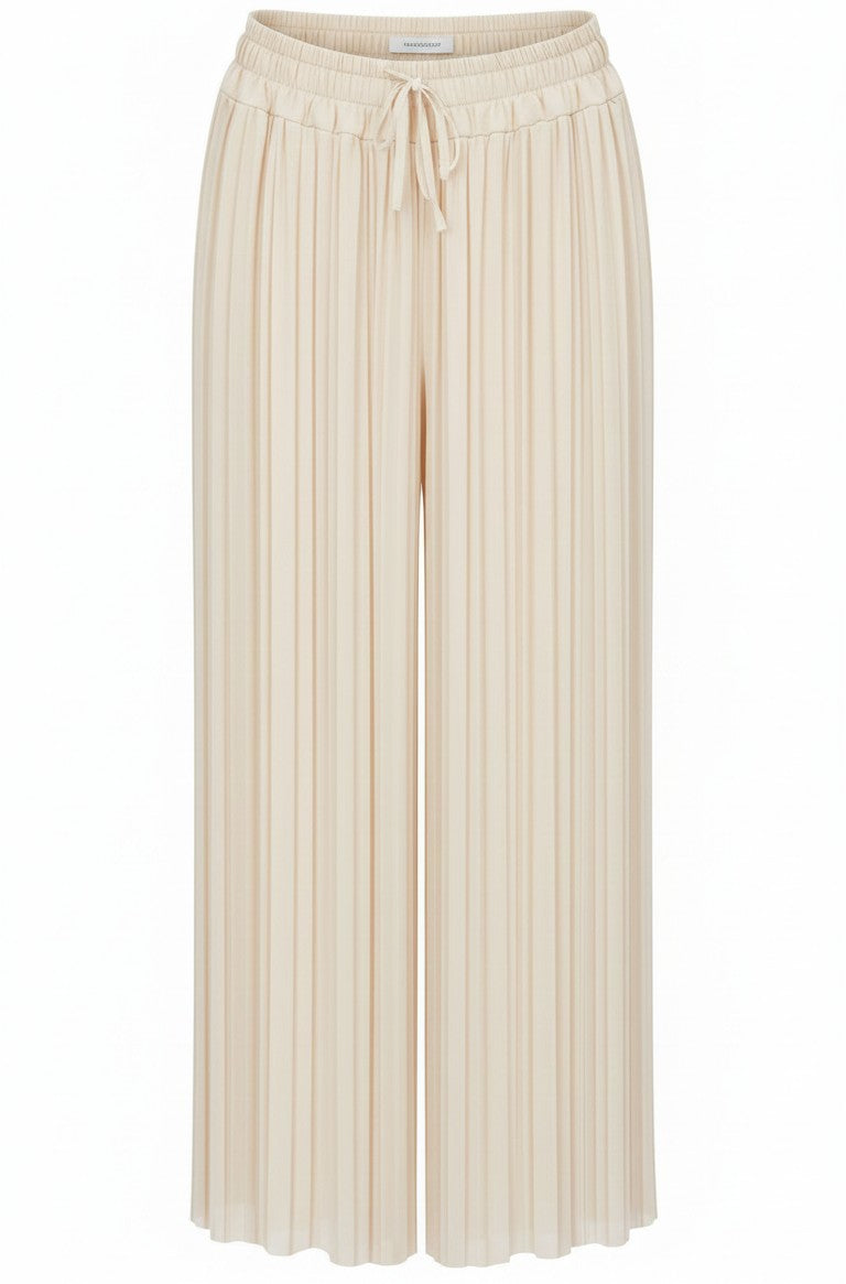 Plissee-Hose beige, Gr . 36-44