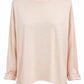 Glitzerpullover apricot, Gr. 38-44