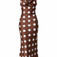 Midikleid mit Polka Dots, Gr. 36-40