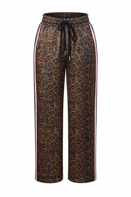 Damen Leo Joggerpants mit Streifen Gr. 38-44 rosa