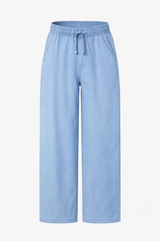 Bequeme Sommer Jeans hellblau, Gr. 36-44