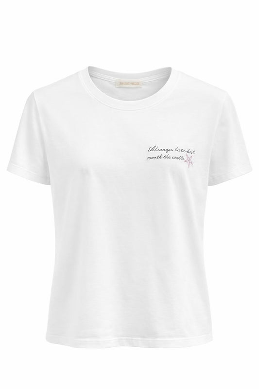 T-Shirt Seestern weiß, Gr. 34-38