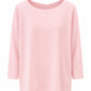 Basic Shirt-langarm rosa, Gr. 38-44