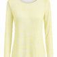 Mesh-Shirt Leo gelb, Gr. 36-42