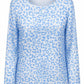 Mesh-Shirt Leo blau, Gr. 36-42