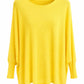 Feinstrickpullover gelb, Gr. 40-46