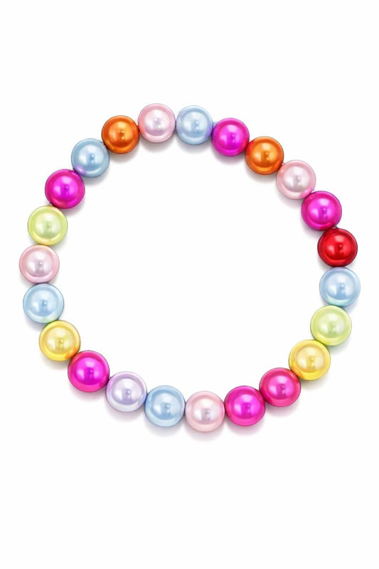 Perlenarmband bunt