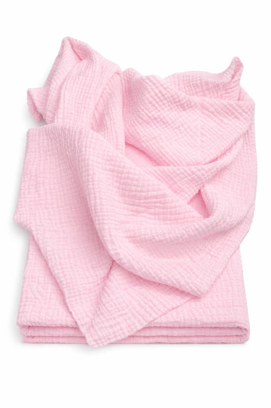 Musselin Schal rosa