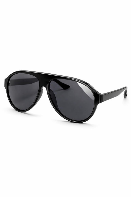Sonnenbrille Pilot – Retro Chic schwarz