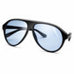 Sonnenbrille Pilot – Retro Chic schwarz/blau