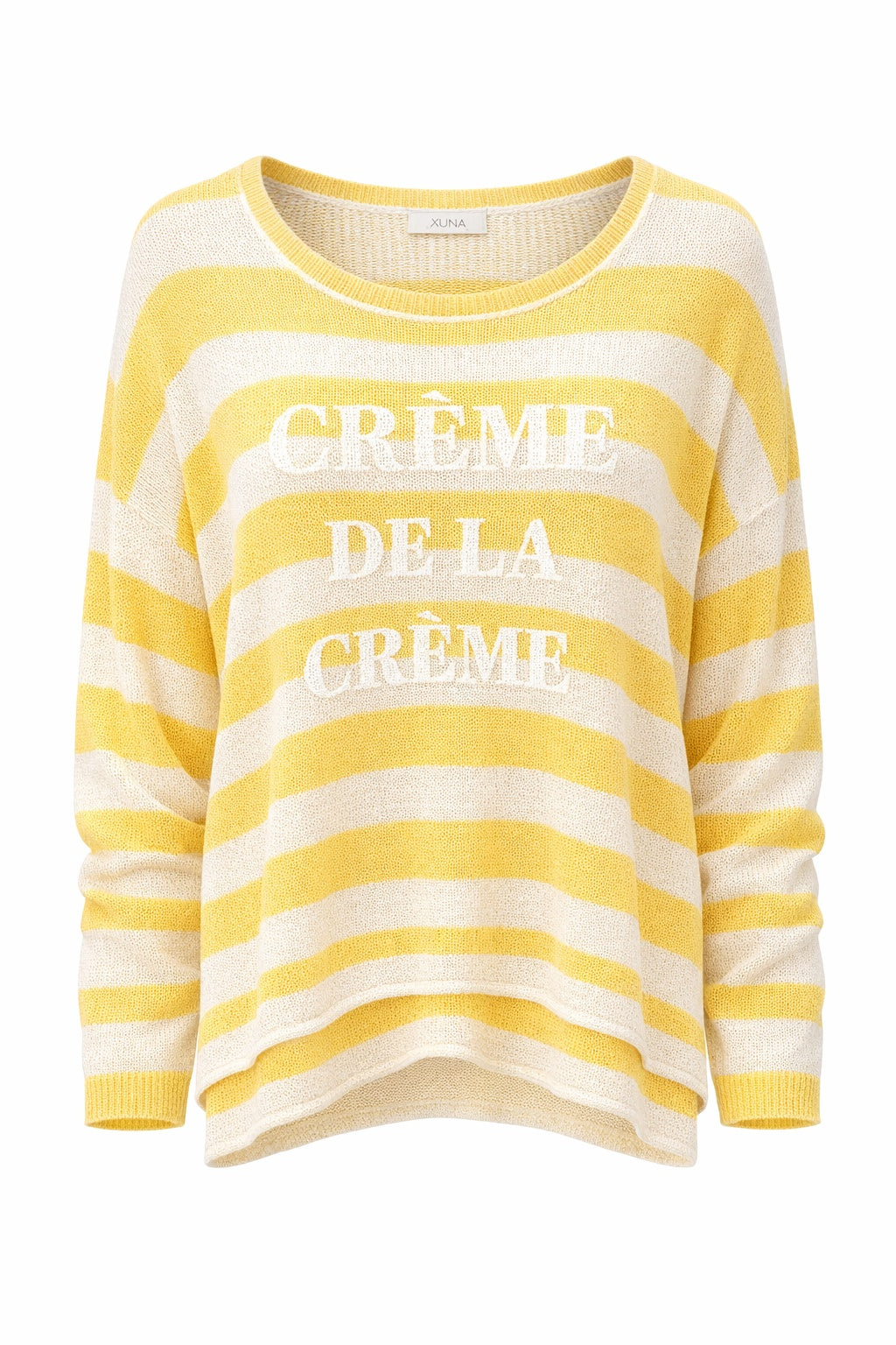 Leichter Strickpullover "Crème de la Crème", Gr. 38-44