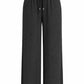 Stoffhose mit Struktur schwarz, Gr. 36-42